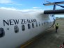 Avion à hélice pour rejoindre Auckland.